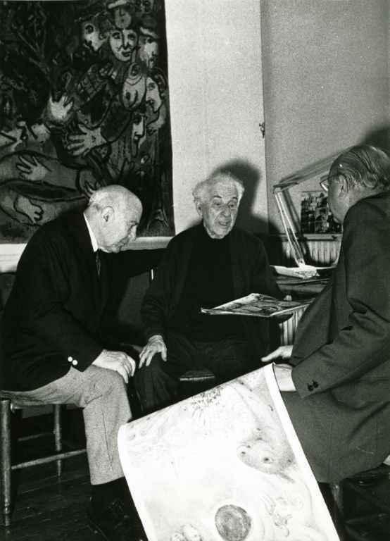 Marc Chagall - Paris L'Opera le Plafond de Chagall (Mourlot lithograph, 1964) - Hedonism Gallery