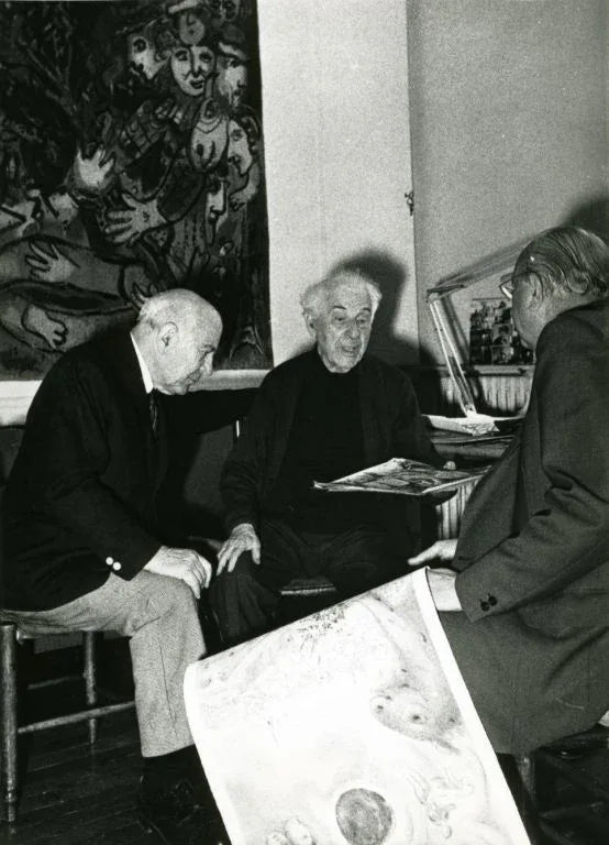 Marc Chagall - Woman Circus Rider on Red Horse (1957) - Hedonism Gallery