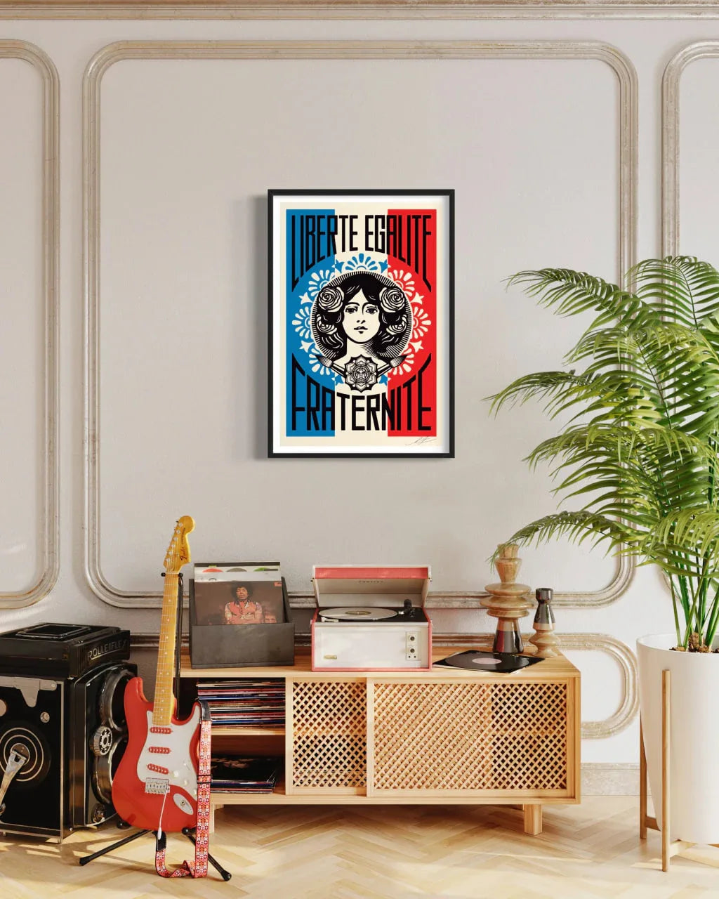 OBEY (Shepard Fairey) - LIBERTÉ EGALITÉ FRATERNITÉ - Hedonism Gallery