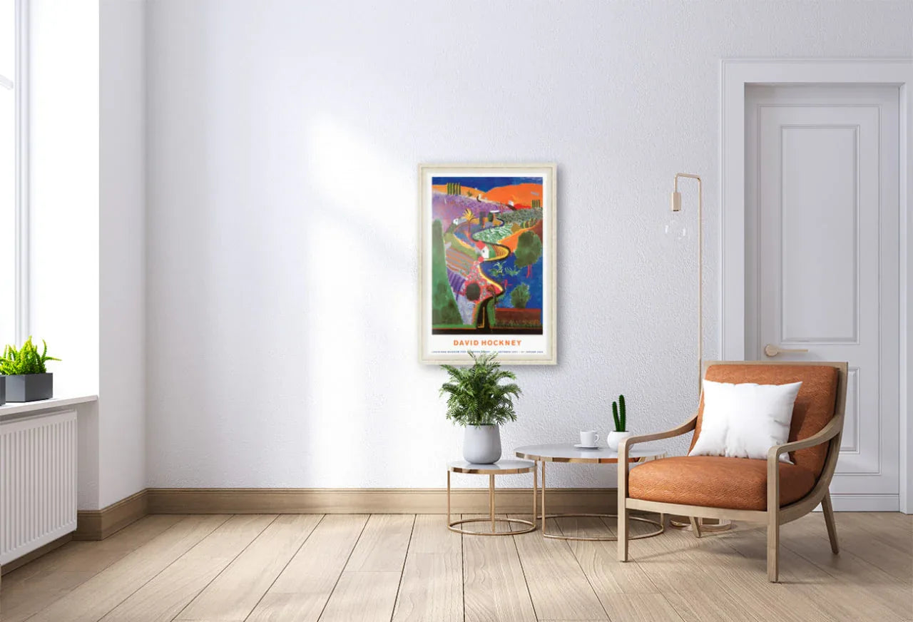 David Hockney – Nichols Canyon (1980) - Hedonism Gallery