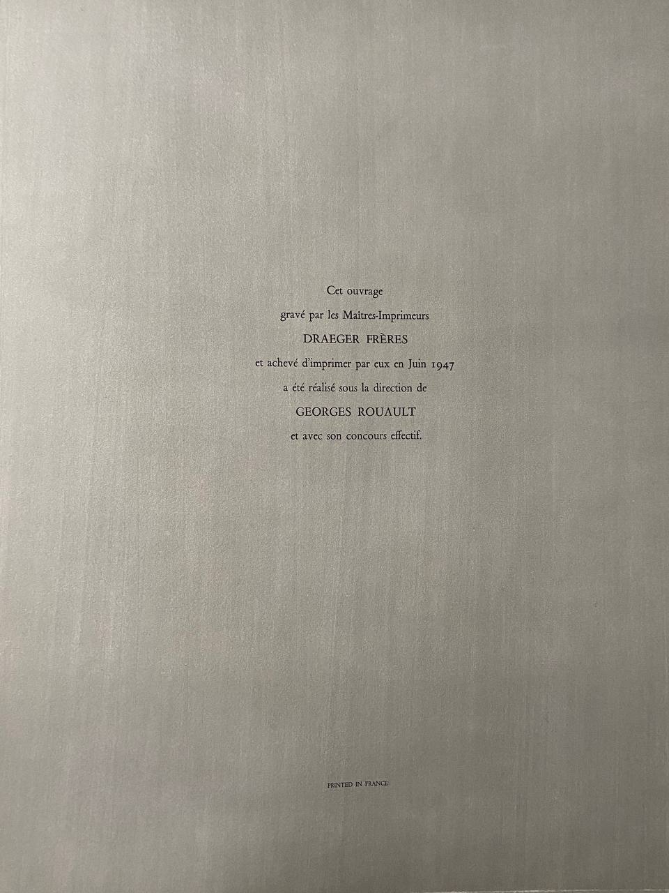 Georges Rouault - Christ et disciples (1947) - Georges Rouault, Heliogravure - Hedonism Gallery