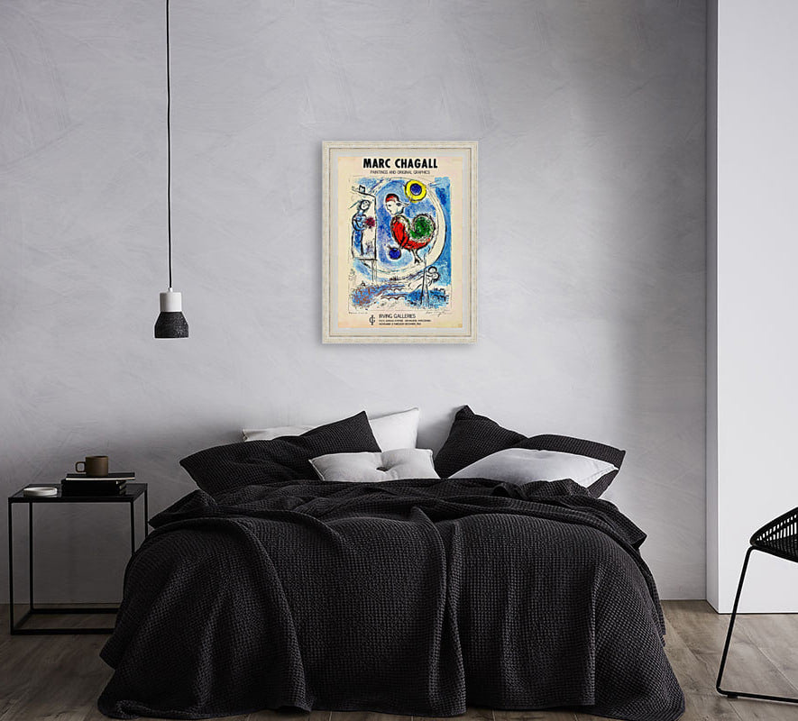 Marc Chagall - Merry Christmas (1965) - Christmas, Marc Chagall, Poster - Hedonism Gallery