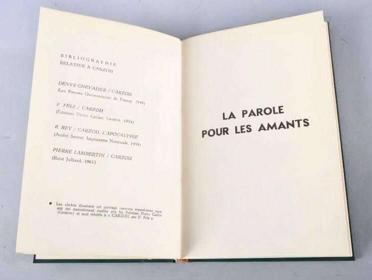 Jean Carzou - Original unique drawing (1960s) - Hedonism Gallery