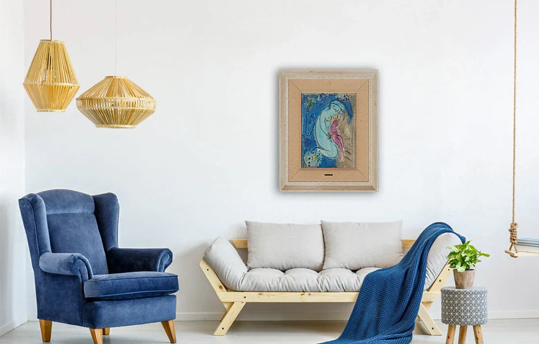 Marc Chagall - Quai aux Fleurs (Original lithograph, 1954) - Hedonism Gallery