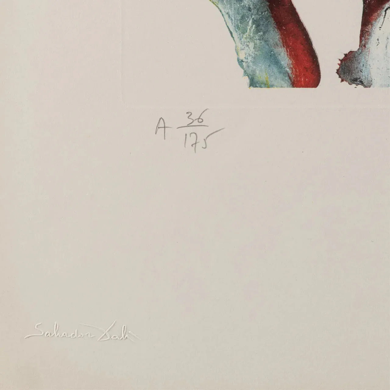 Salvador Dalí - Surrealist Gastronomy (Limited edition, hand-signed by Dalí, Drypoint etching on lithograph, 1971) - Hedonism Gallery