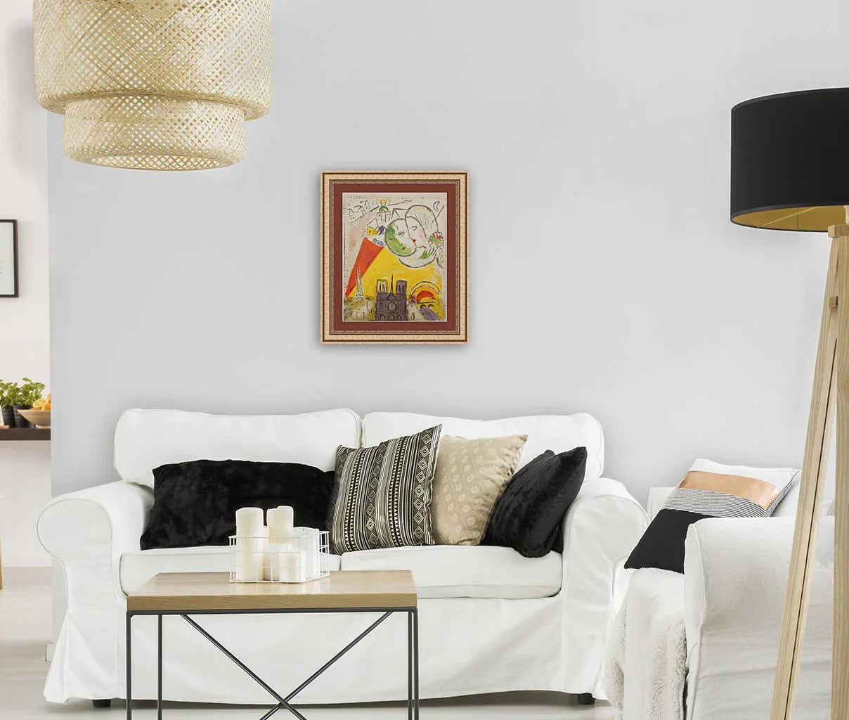 Marc Chagall - Le Dimanche (Original lithograph, 1954) - Hedonism Gallery