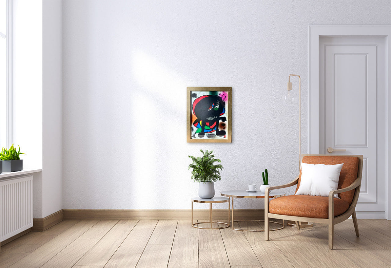 Joan Miro - Figure 1115 (1977)