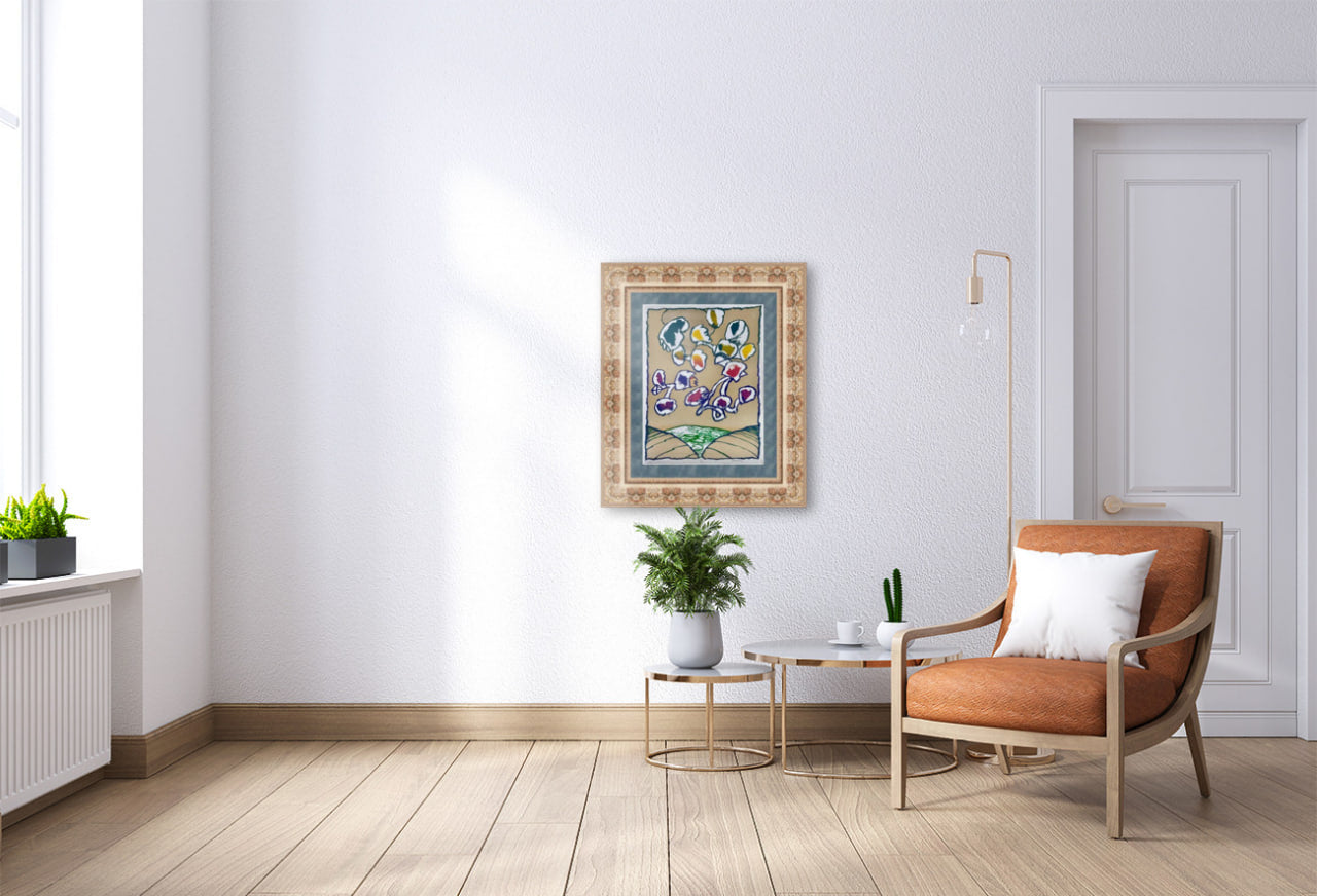 Pierre Alechinsky - Paris Flying Objects (1977)