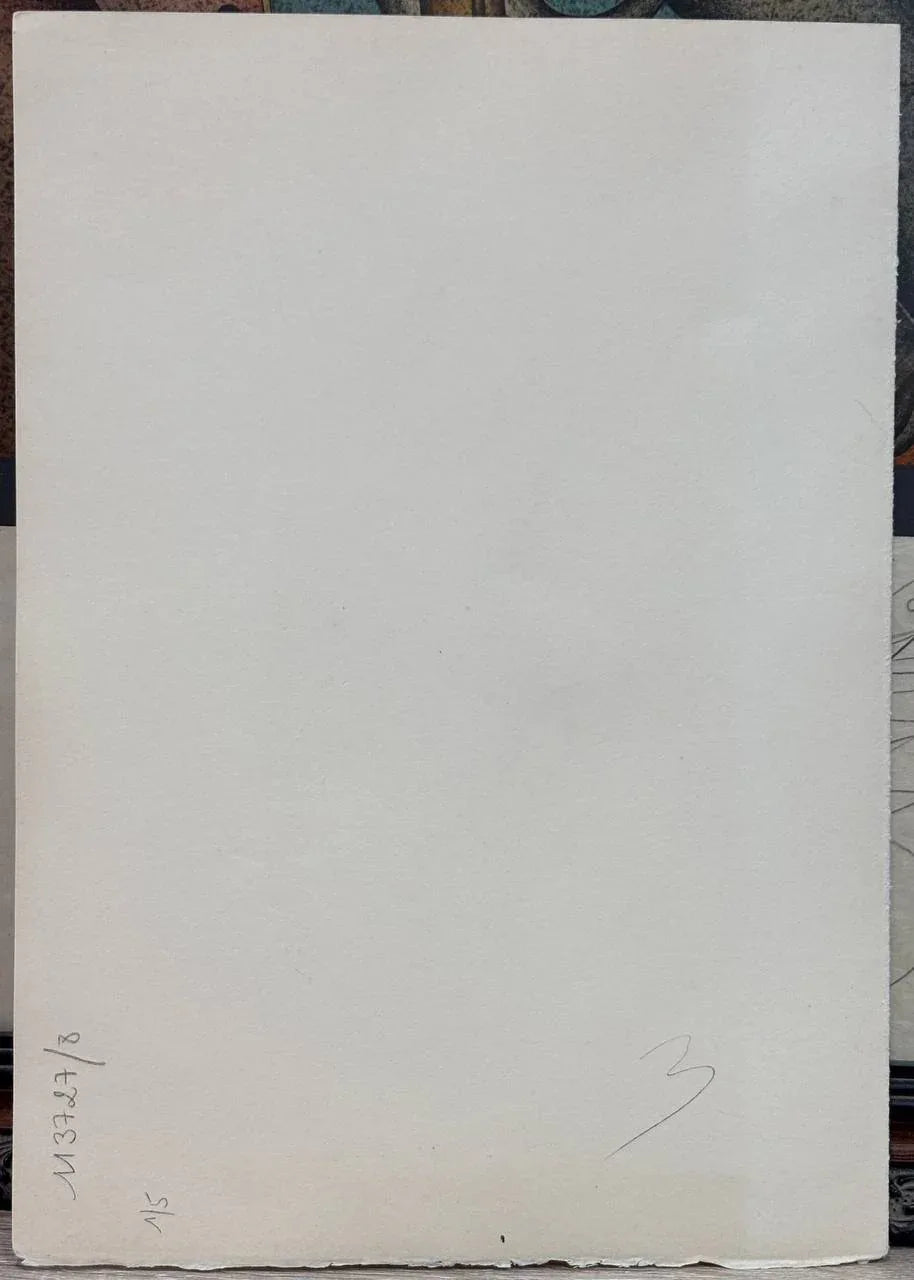 Joan Miró - La chouette et l’escargot: The Owl and the Snail (Original drypoint etching and aquatint in colors, 1964) - Hedonism Gallery