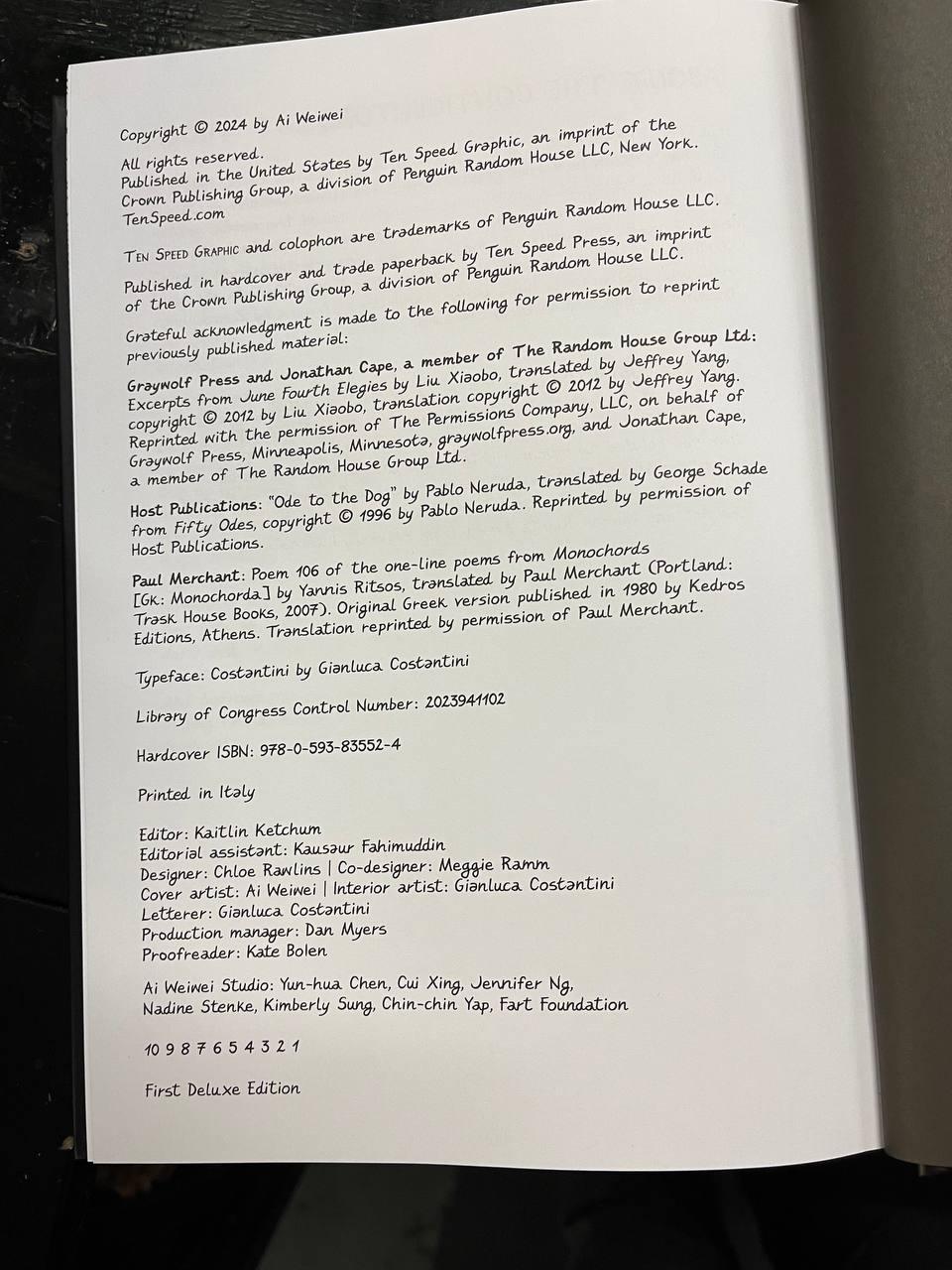 Ai Weiwei - Deluxe Edition Signed Art Print "Zodiac" (2024) - Hedonism Gallery