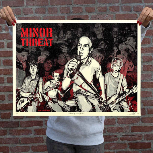 OBEY (Shepard Fairey) - JUST A MINOR THREAT - 2023 - Hedonism Gallery