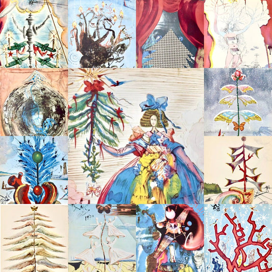 Salvador Dalí - Christmas cards