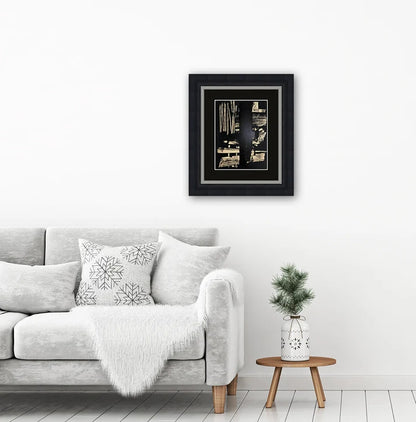 Pierre Soulages - Lithographie n°9 (Original lithograph, 1959)