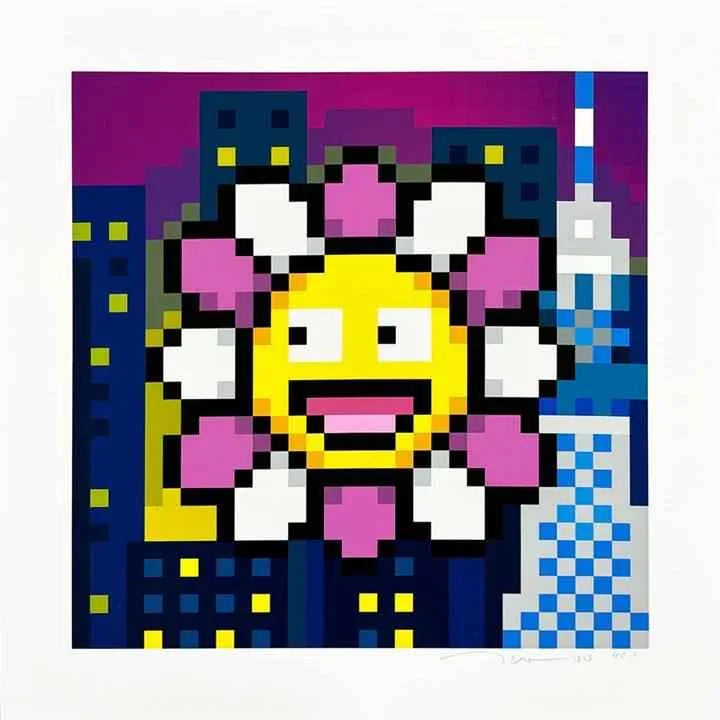 Takashi Murakami - NEO Tower (Limited edition, hand-signed by Murakami, Silkscreen, 2023) - Hedonism Gallery