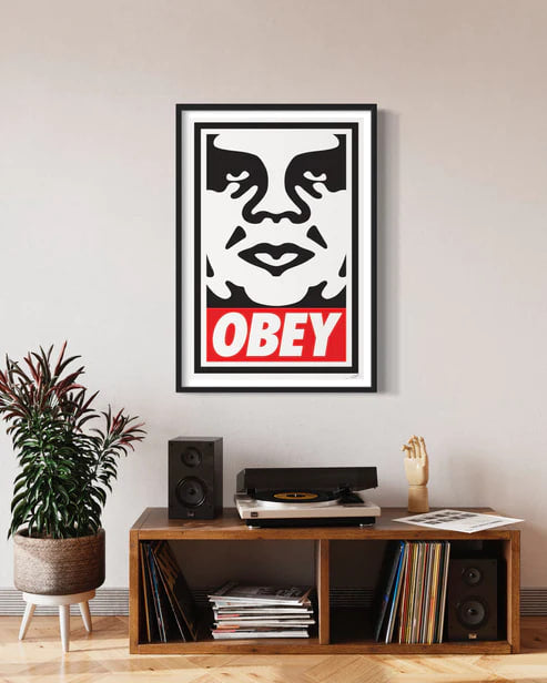 OBEY (Shepard Fairey) - OBEY ICON - Lithograph, OBEY (Shepard Fairey), Street Art - Hedonism Gallery