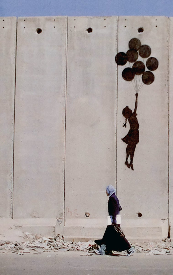 班克斯 - 巴勒斯坦墙圣诞贺卡