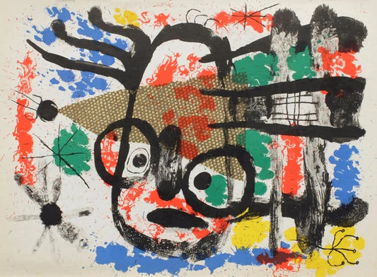 Joan Miro - Chouette (1960) - Joan Miro, Lithograph - Hedonism Gallery