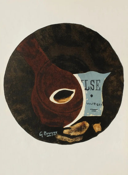after Georges Braque - Valse (1960) - Georges Braque, Lithograph - Hedonism Gallery