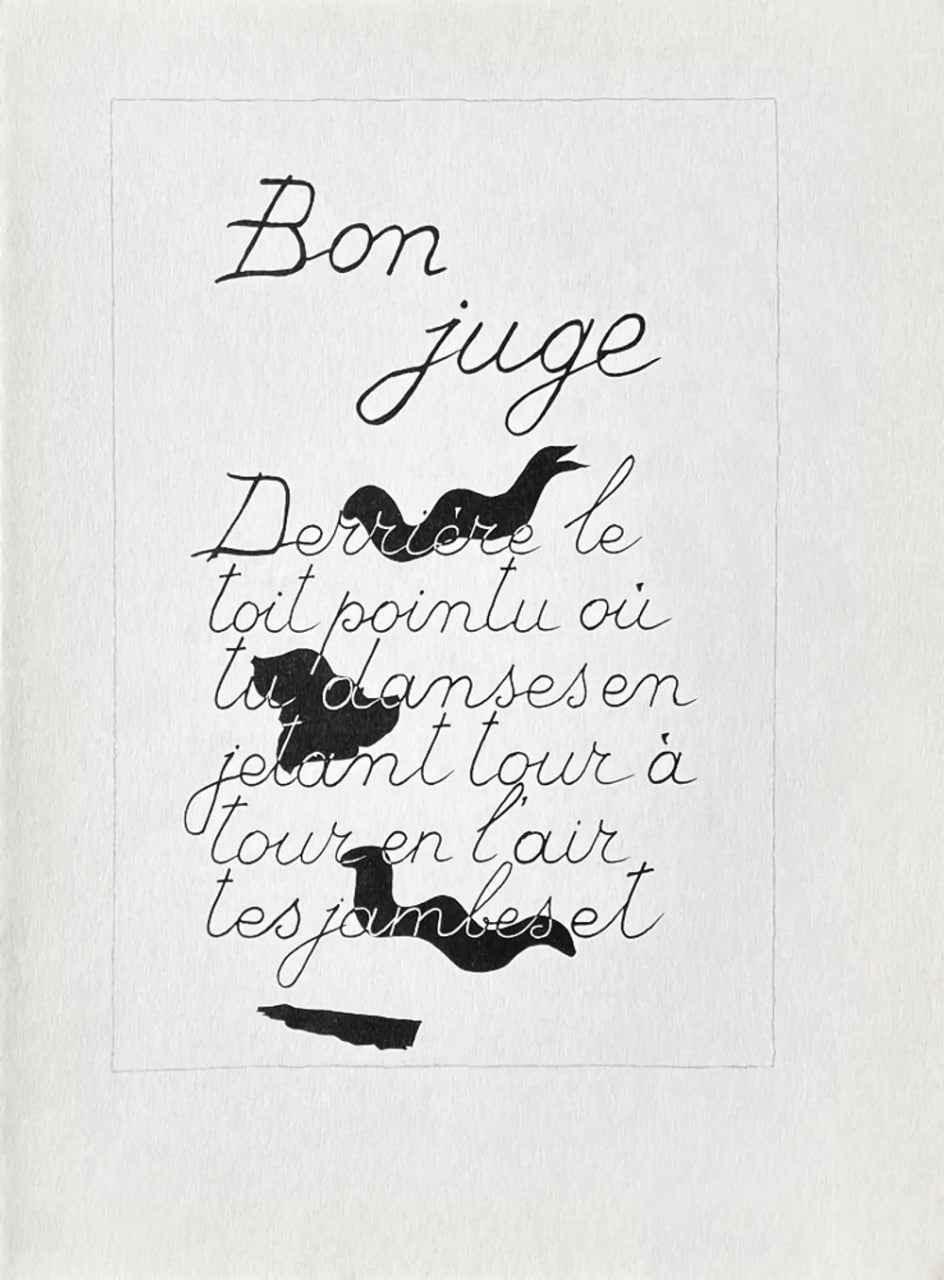 after Georges Braque - Bon juge (1959) - Hedonism Gallery