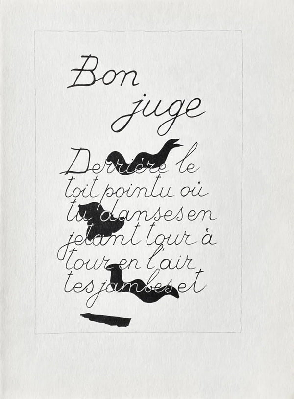 after Georges Braque - Bon juge (1959)