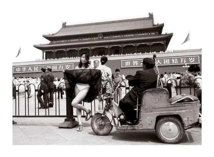 Ai Weiwei - Beijing Girl & Scooter - Hedonism Gallery