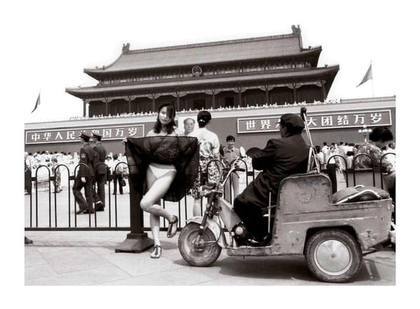 Ai Weiwei - Beijing Girl & Scooter