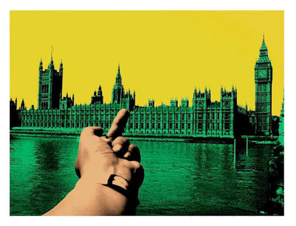Ai Weiwei - Study of Perspective: Houses of Parliament - Ai Weiwei, Print - Hedonism Gallery