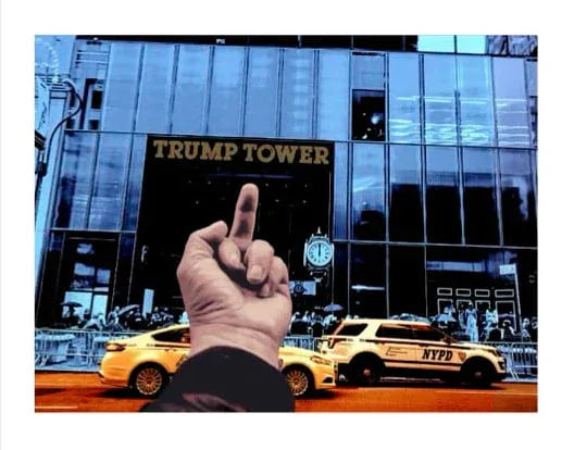 Ai Weiwei - Trump Tower Study of Perspective - Hedonism Gallery