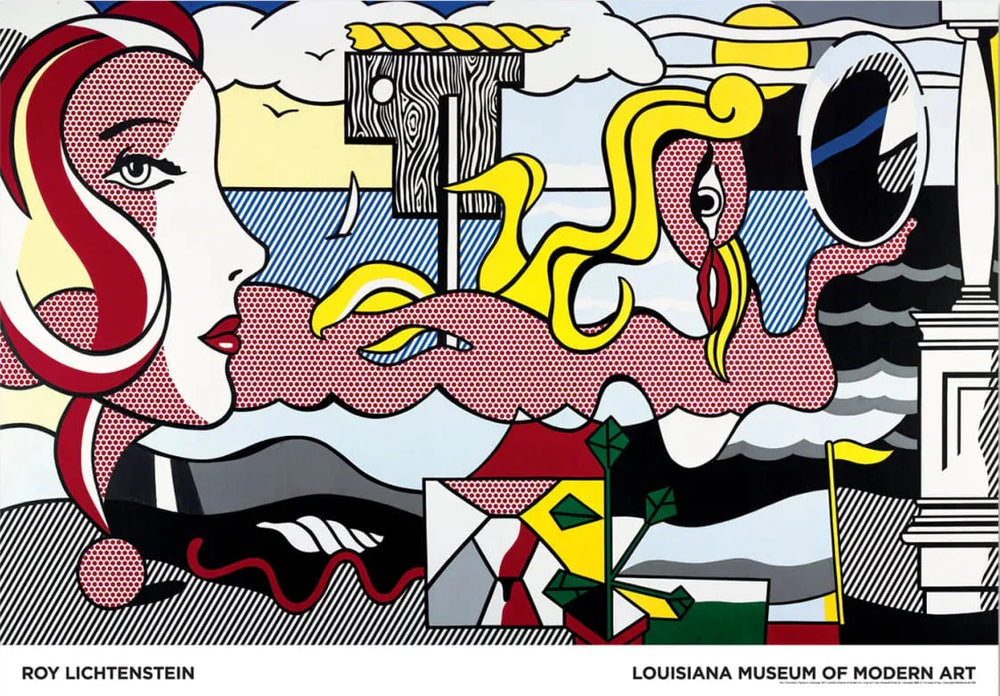 Roy Lichtenstein - Figures in Landscape - Hedonism Gallery