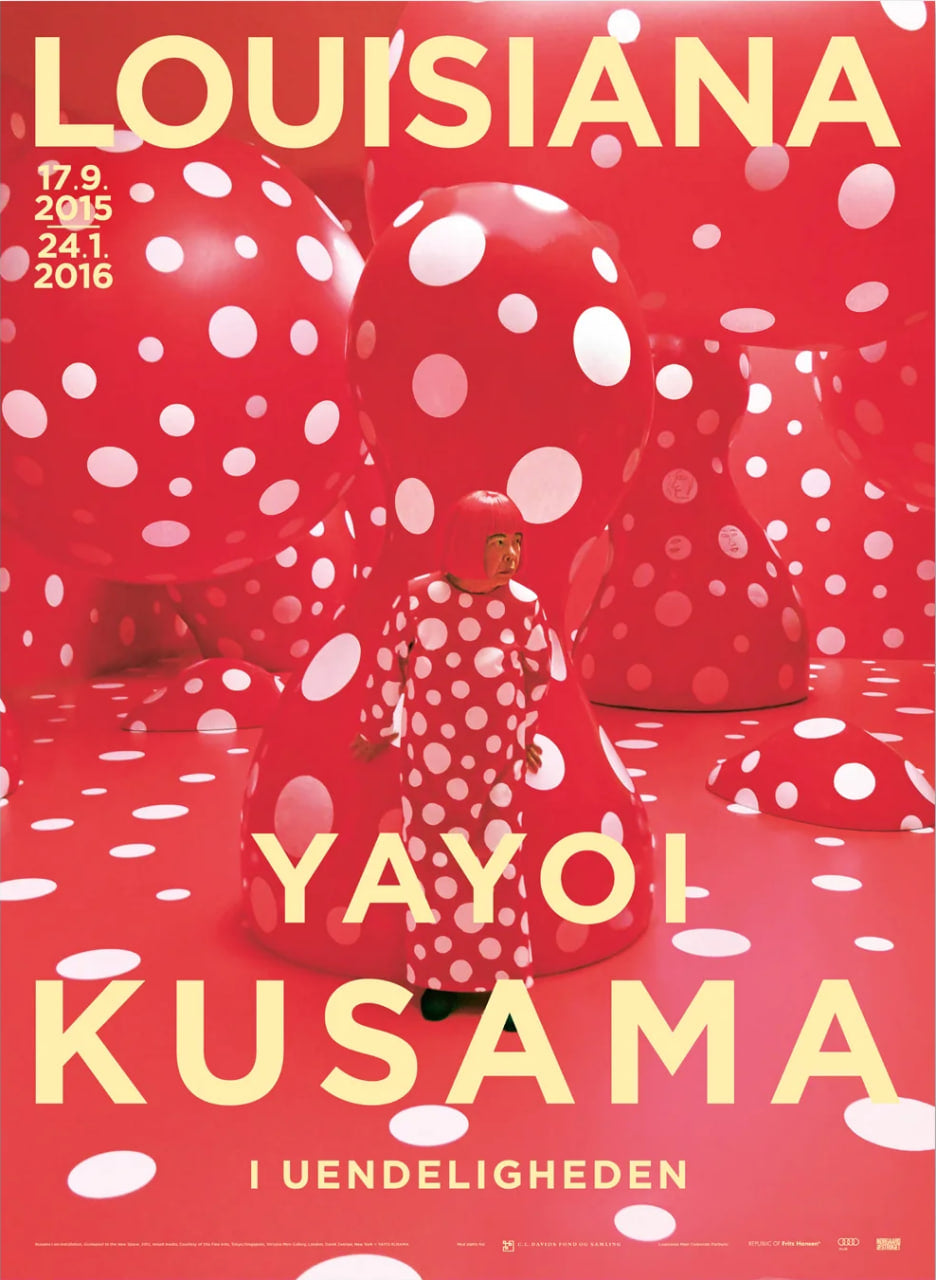 Yayoi Kusama – Guidepost to the new space (2015) - Poster, Yayoi Kusama - Hedonism Gallery