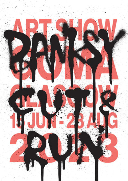 Banksy - Original Exhibition Poster - Banksy, Poster, Street Art - Hedonism Gallery
