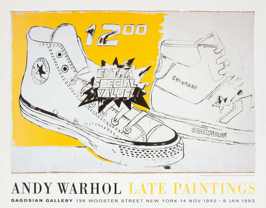 Andy Warhol - The Last Paintings - Andy Warhol, Poster - Hedonism Gallery
