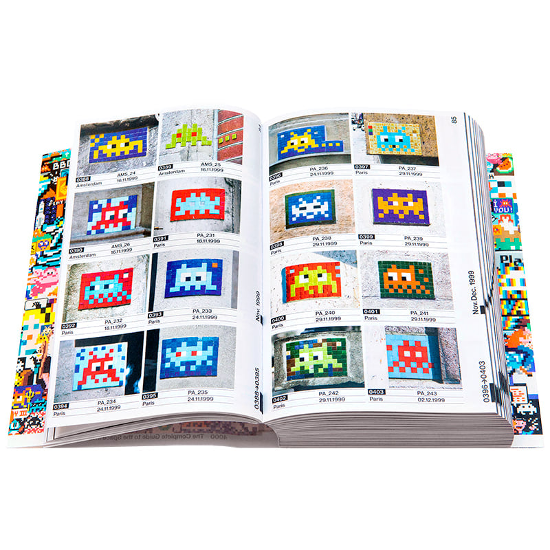 Invader - 4000 - The Complete Guide to the Space Invaders - Book, Invader - Hedonism Gallery