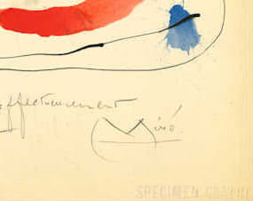 Joan Miro - Quelques Fleurs pour des Amis: Pour Louis Gabriel Clayeux (1964) - Joan Miro, Pochoir - Hedonism Gallery