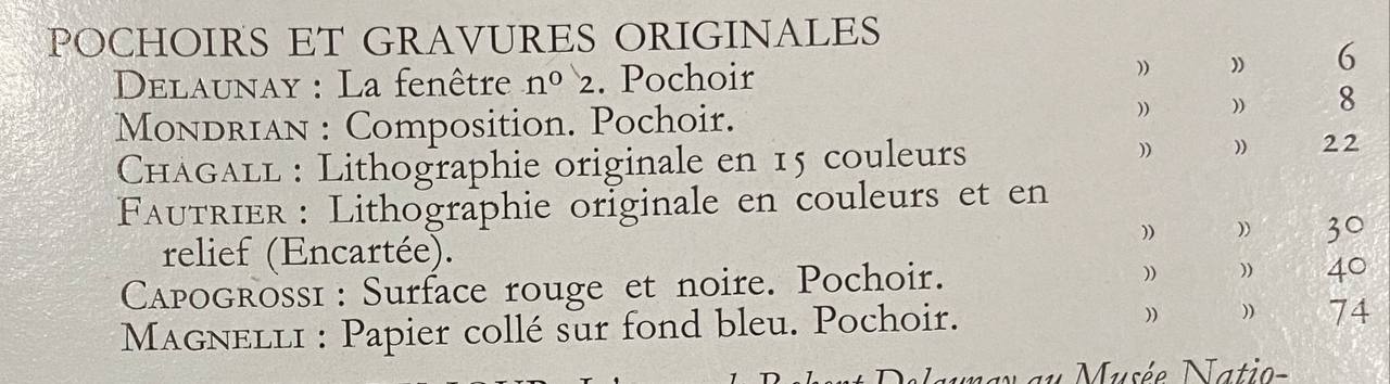 Robert Delaunay - La fenêtre no. 2 (1957) - Pochoir, Robert Delaunay - Hedonism Gallery