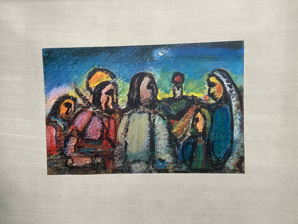 Georges Rouault - Cristo y sus discípulos (1947)