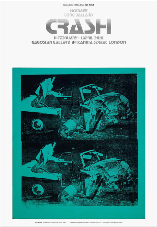 Andy Warhol - Crash - Andy Warhol, Poster - Hedonism Gallery