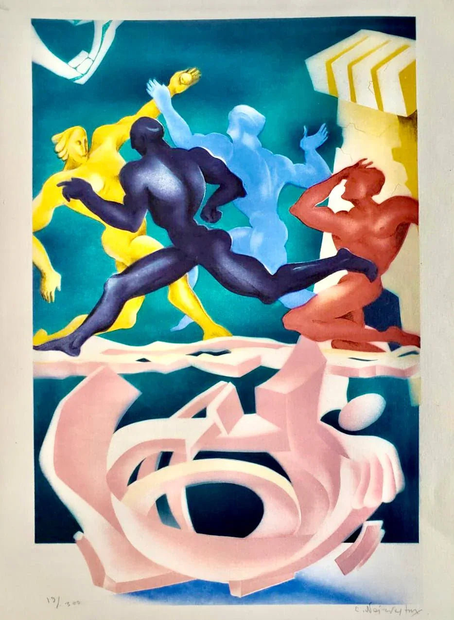 Ernst Neizvestny - The tribe of Simeon (1978) - Hedonism Gallery