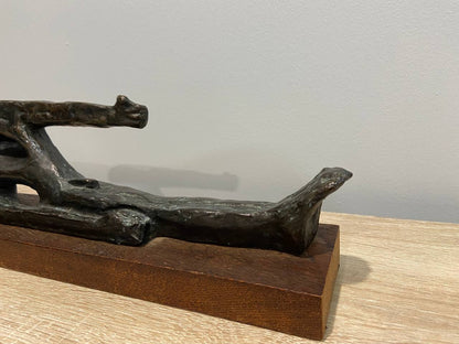 Ernst Neizvestny - Bronze sculpture "Fallen Warrior" - Bronze, Ernst Neizvestny, Sculpture - Hedonism Gallery