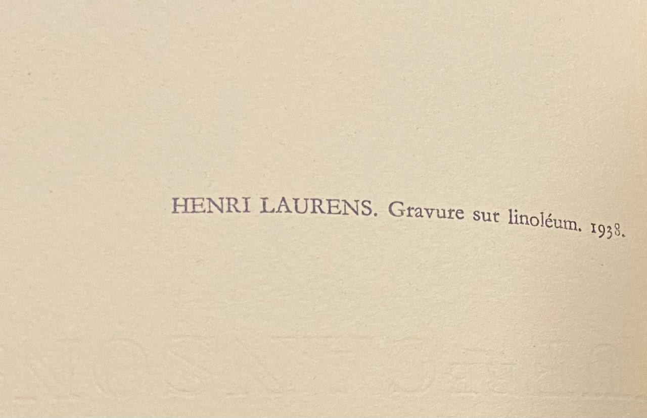 Henri Laurens - Deux Sirènes (1959) - Henri Laurens, Linocut - Hedonism Gallery