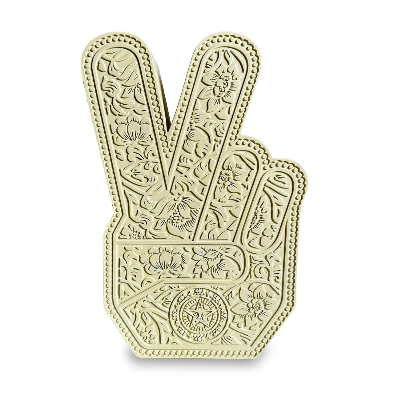 OBEY (Shepard Fairey) - Peace Fingers sculpture