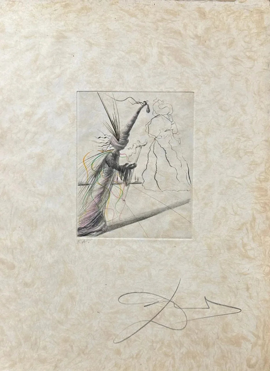 Salvador Dalí - L'Illusioniste (1968) - Hedonism Gallery