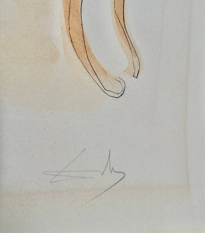 Salvador Dalí - Vénus, Mars et Cupidon (1971) - Drypoint, Engraving, Etching, Gravure, Pochoir, Salvador Dalí - Hedonism Gallery