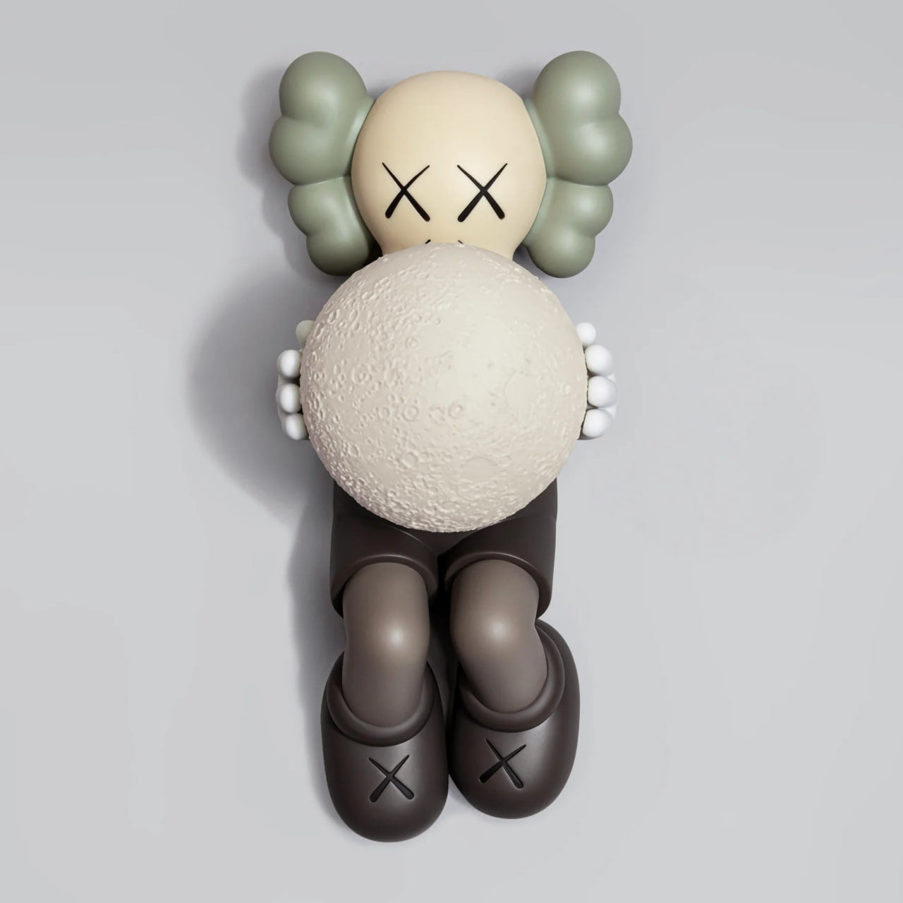 KAWS - HOLIDAY SHANGHAI - Vinyl COMPANION Figure (Brown) with a fluore –  Hedonism Gallery