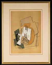 Pablo Picasso - Nature Morte from Douze Contemporains: Twelve Contemporaries portfolio (Limited edition after Picasso, Pochoir/stencil, 1959) - Hedonism Gallery