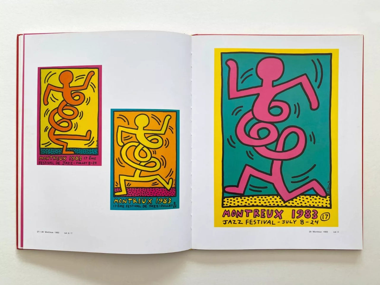 Keith Haring - Montreux Jazz Festival: Three Prints (1983)