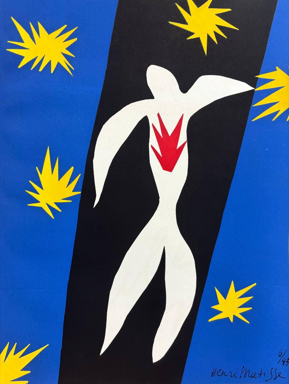 Henri Matisse - La Chute d'Icare (The Fall of Icarus) (1945) - Hedonism Gallery