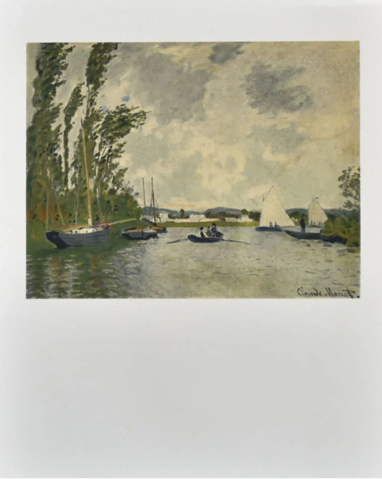 Claude Monet - Le petit bras de Seine à Argenteuil (1972) - Hedonism Gallery