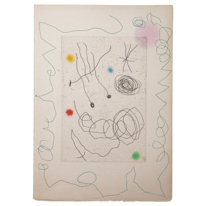 Joan Miró – La chouette et l’escargot (The Owl and the Snail), 1964