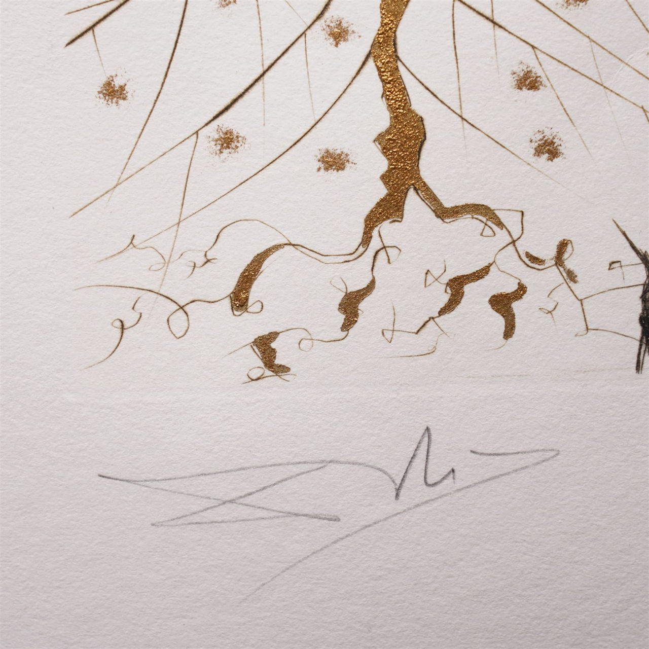 Salvador Dalí - Christmas Card "Star of Bethlehem" (1971)